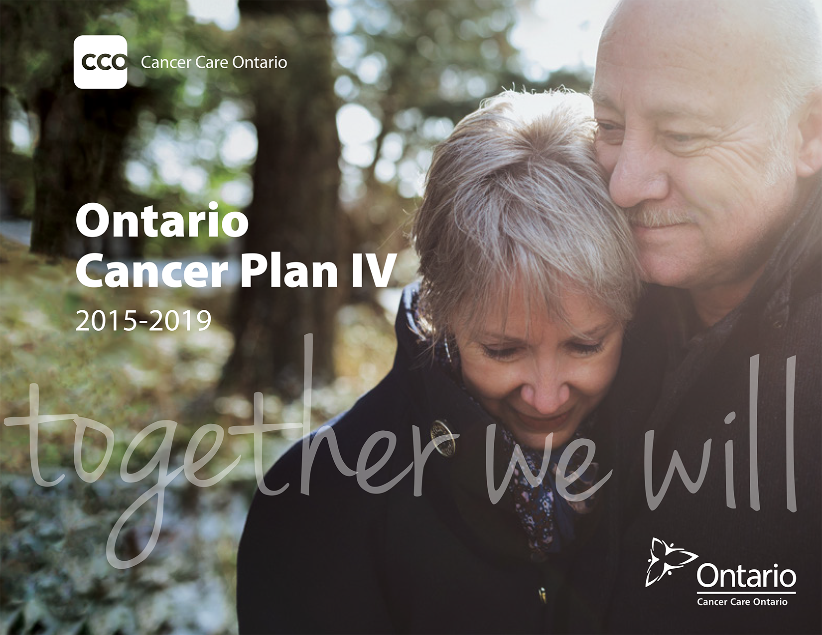 Ontario Cancer Plan IV 2015 to 2019 Cover Image 