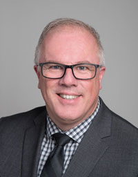 Neil Johnson, Regional Vice-President for Hamilton Niagara Haldimand Brant Regional Cancer Program